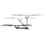 Aisens Soporte de Pared WT65TSE-415 para TV 23-65", Giratorio e Inclinable, Hasta 30 kg, VESA 400x400, Negro